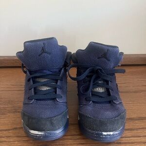Kids Navy Blue Sneakers